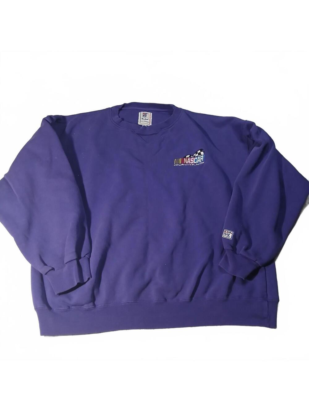 Vintage The Game Nascar Purple Crewneck Sweatshirt Retro Streetwear Y2K M